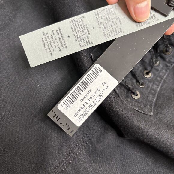 Ben Taverniti Unravel Project Lace Up Mini Skirt - Picture 3 of 7